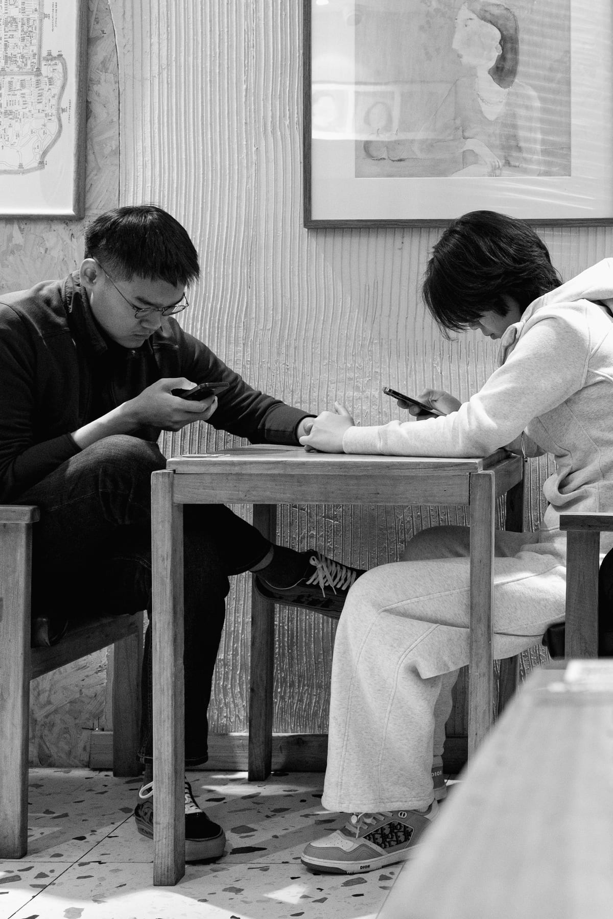 Hands Held, Feeds Apart
